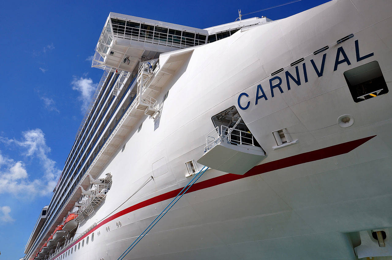 A previously confidential report shows Carnival Corporation repeatedly broke environmental laws during its first year on probation for a 2016 federal conviction. (Dreamstime/TNS)