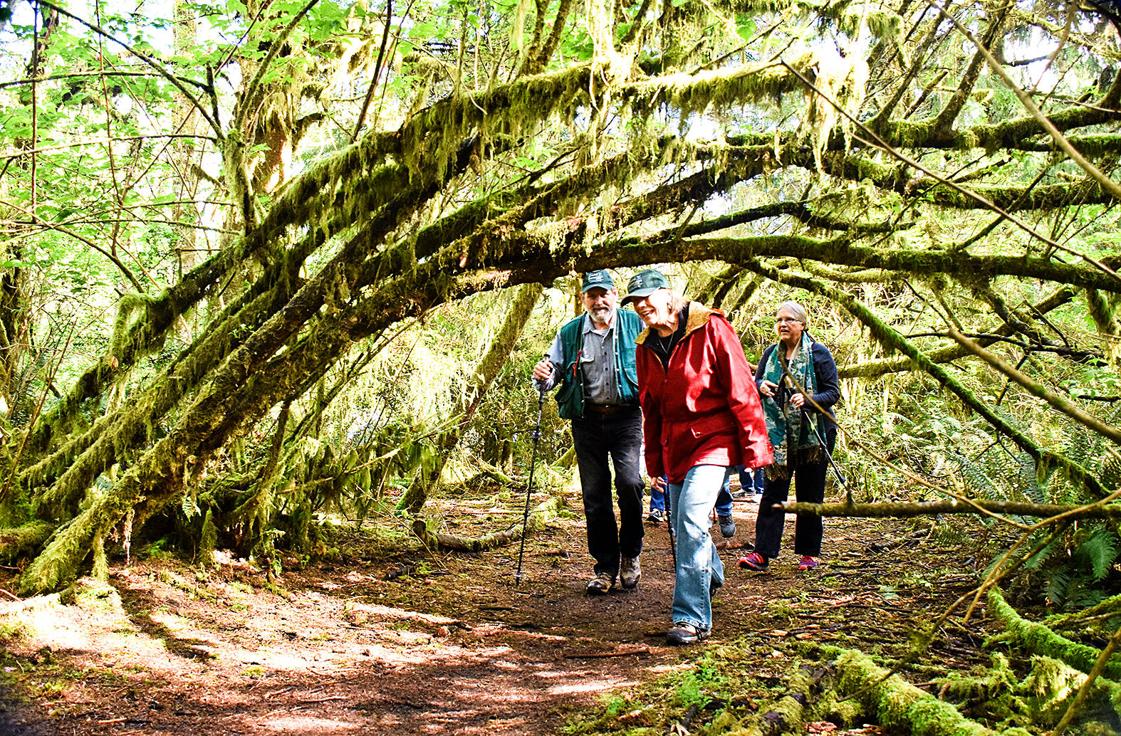 Courtesy photo                                Neil Eldridge leads a group tour through the Weatherwax Nature Preserve.