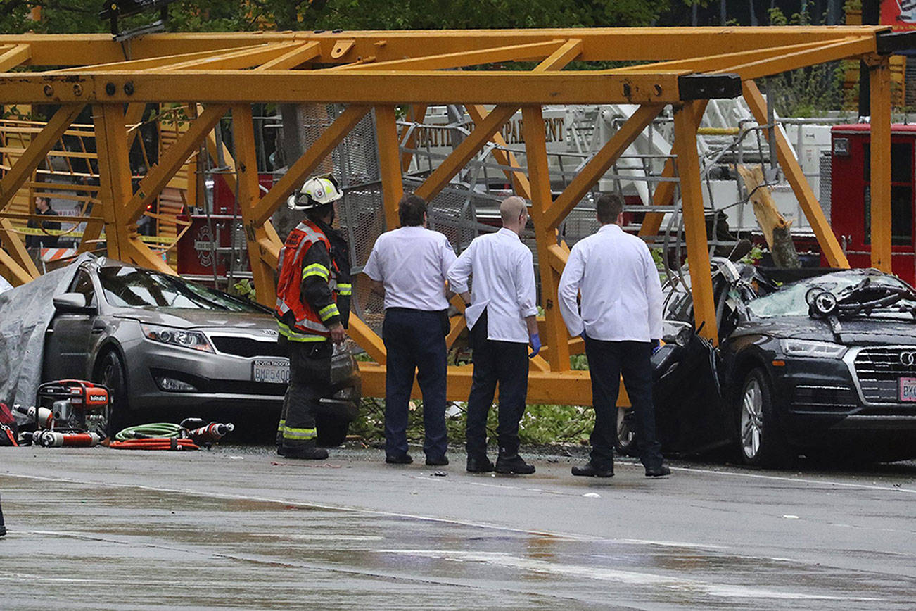 ‘A tragic day in Seattle’: Fallen crane kills four in South Lake Union
