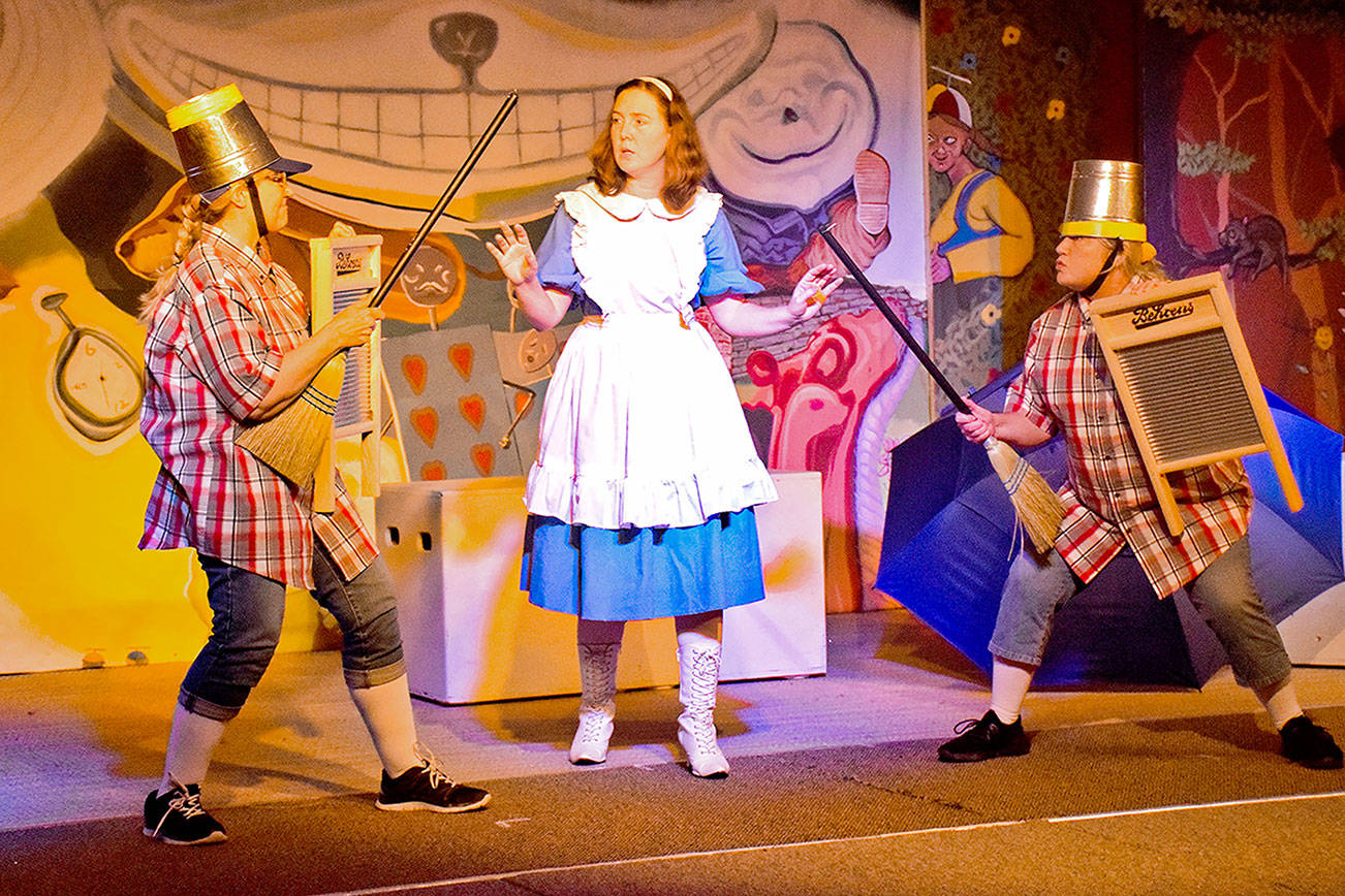 Stage West Theatre’s ‘Alice in Wonderland’ runs through May 12 at Ocean Shores Lions Club