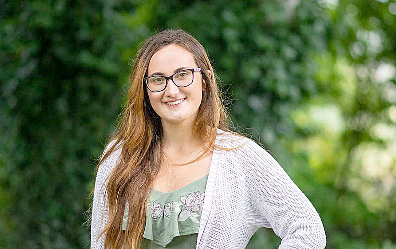 COURTESY PHOTO                                Brooke Bogdanovich, a senior at Hoquiam High School, is the recipient of the $80,000 Grays Harbor Community Foundation Dr. Scott A. Weatherwax Memorial University of Puget Sound Scholarship.