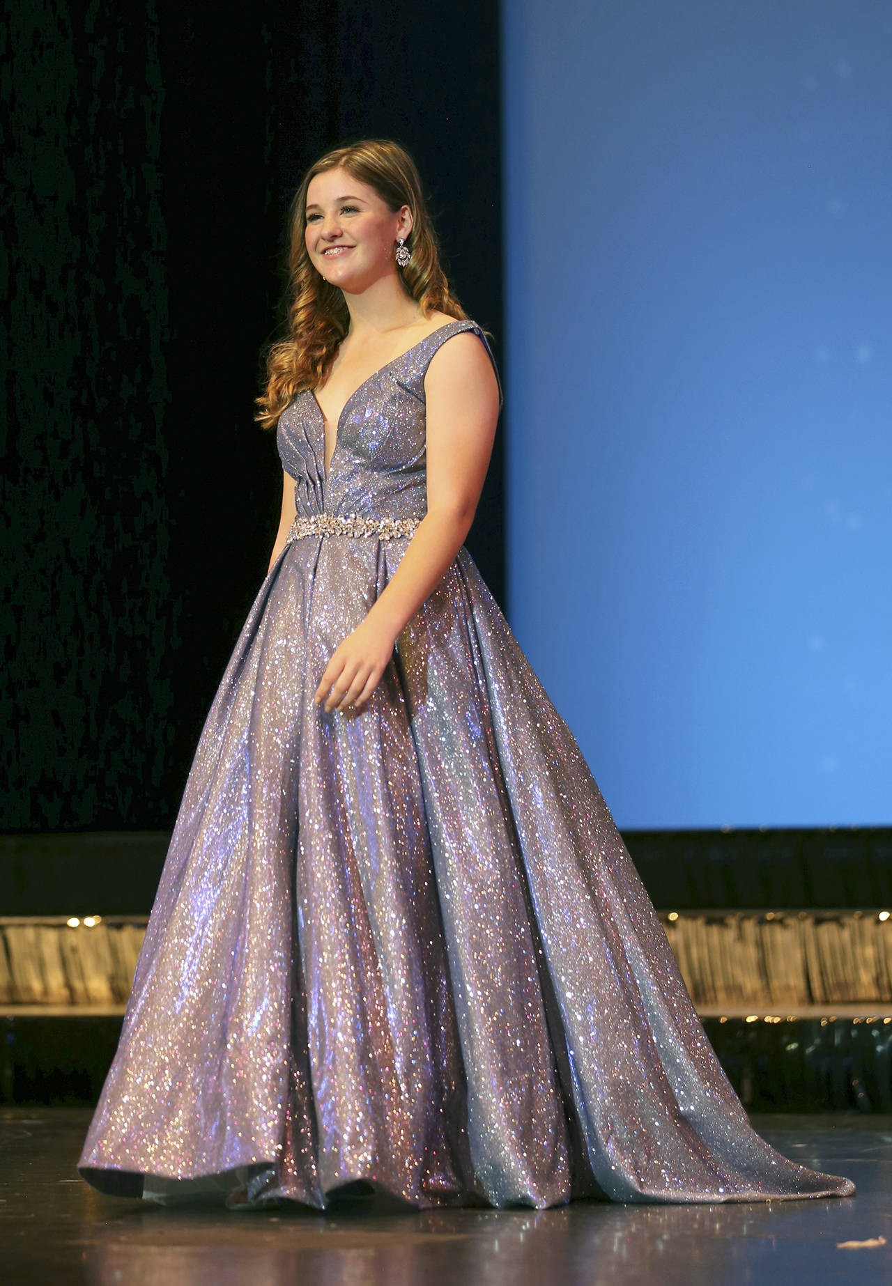 Kathryn Thomas, Grays Harbor’s Outstanding Teen, placed among the top 10 at the state pageant.