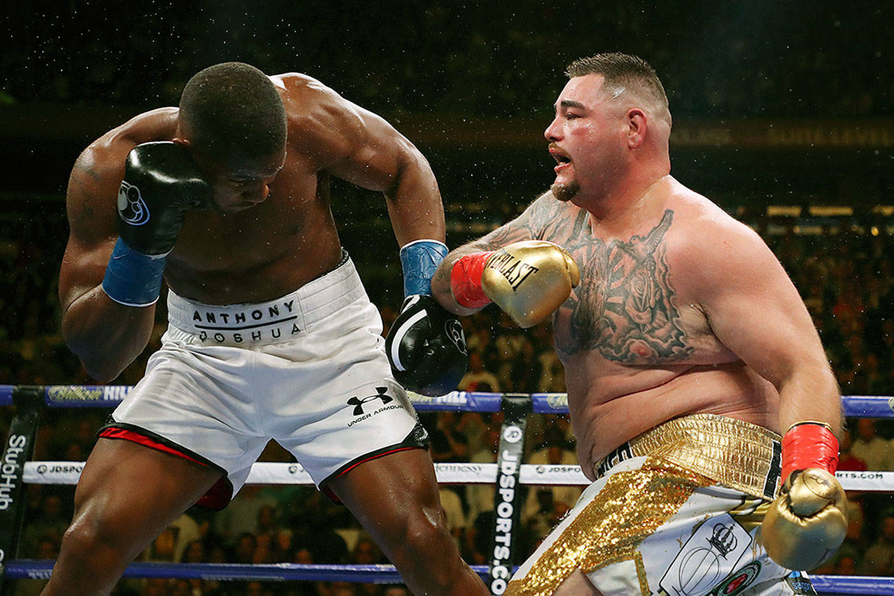 Andy Ruiz Jr.’s massive upset over Anthony Joshua jolts boxing’s heavyweight division