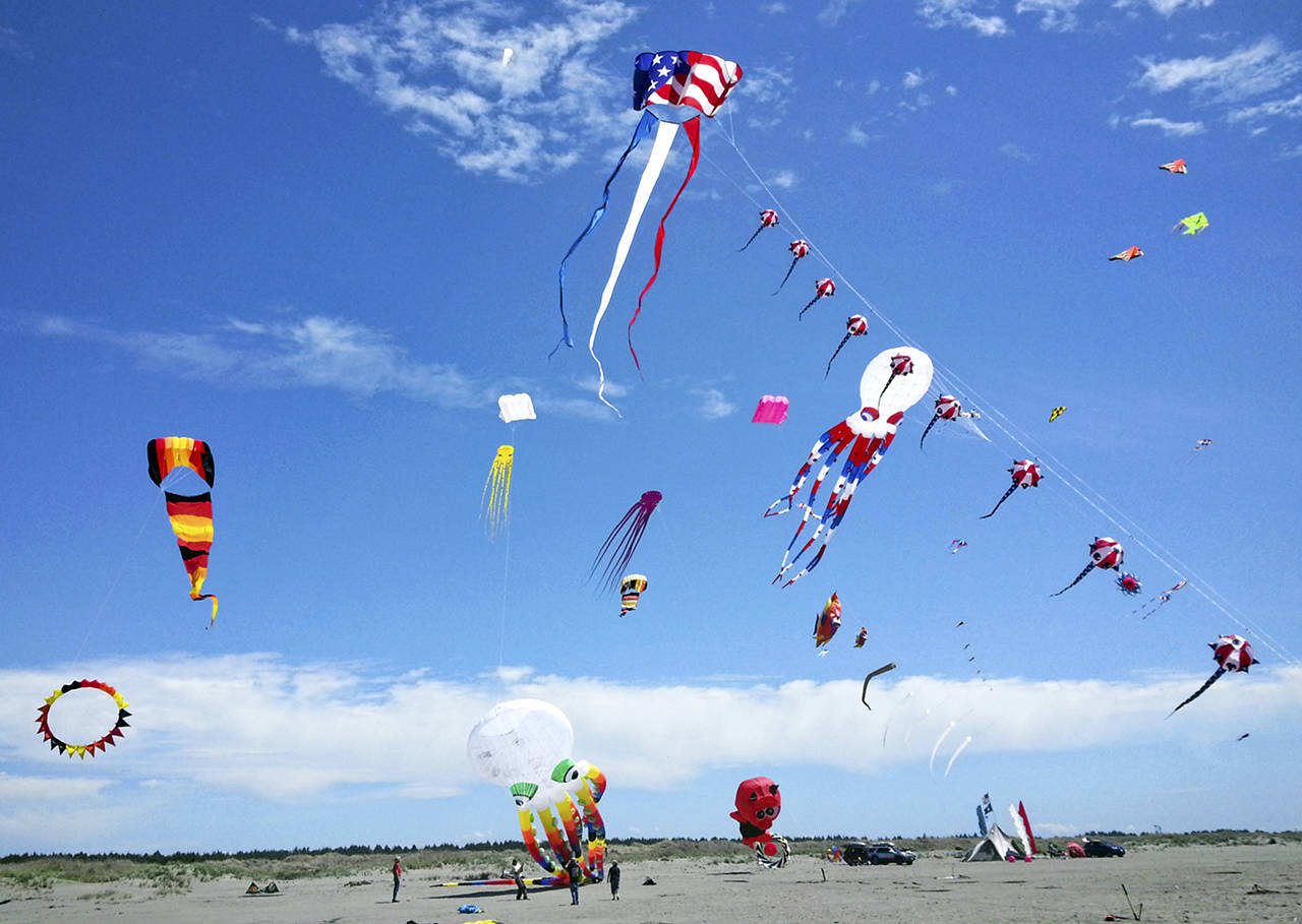 Courtesy Grays Harbor Festival of Colors                                The North Coast’s annual kite-flying extravaganza has a new team of organizers.