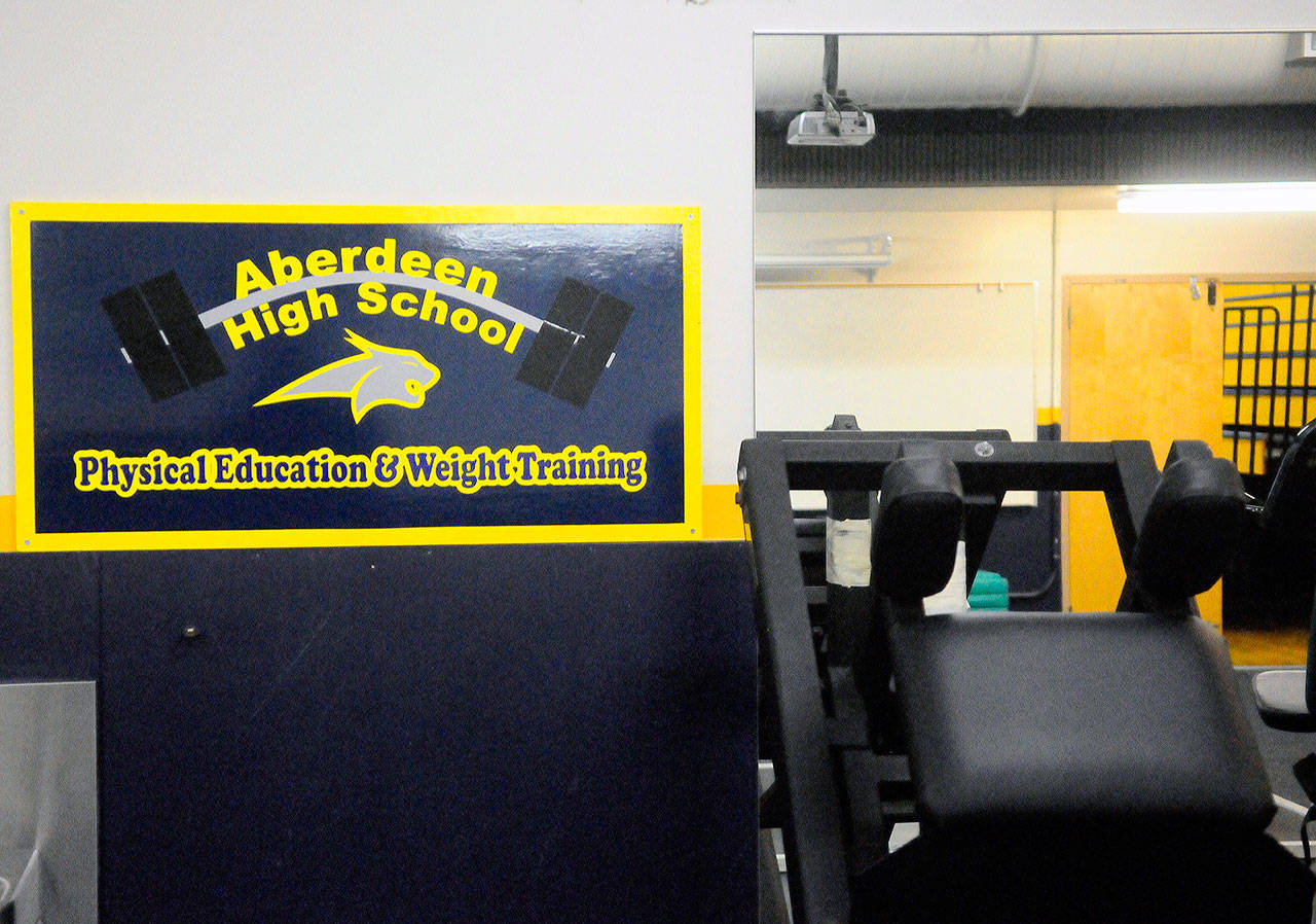 Aberdeen’s weight room and gym will play host to a summer conditioning program sponsored by the Aberdeen School District. (Hasani Grayson | Grays Harbor News Group)