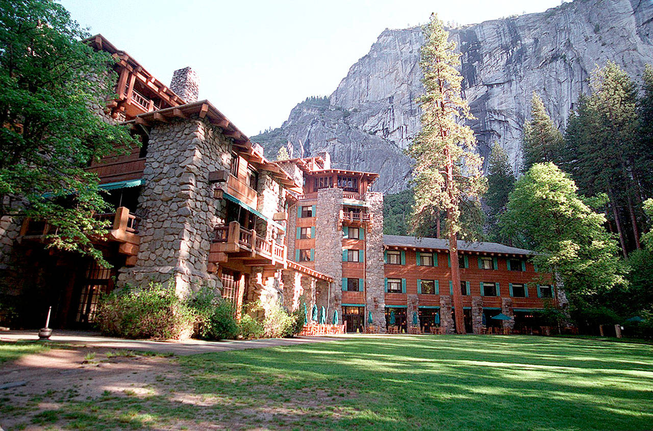 The famed Ahwahnee Hotel, in Yosemite National Park, opened in 1927. (File photo)