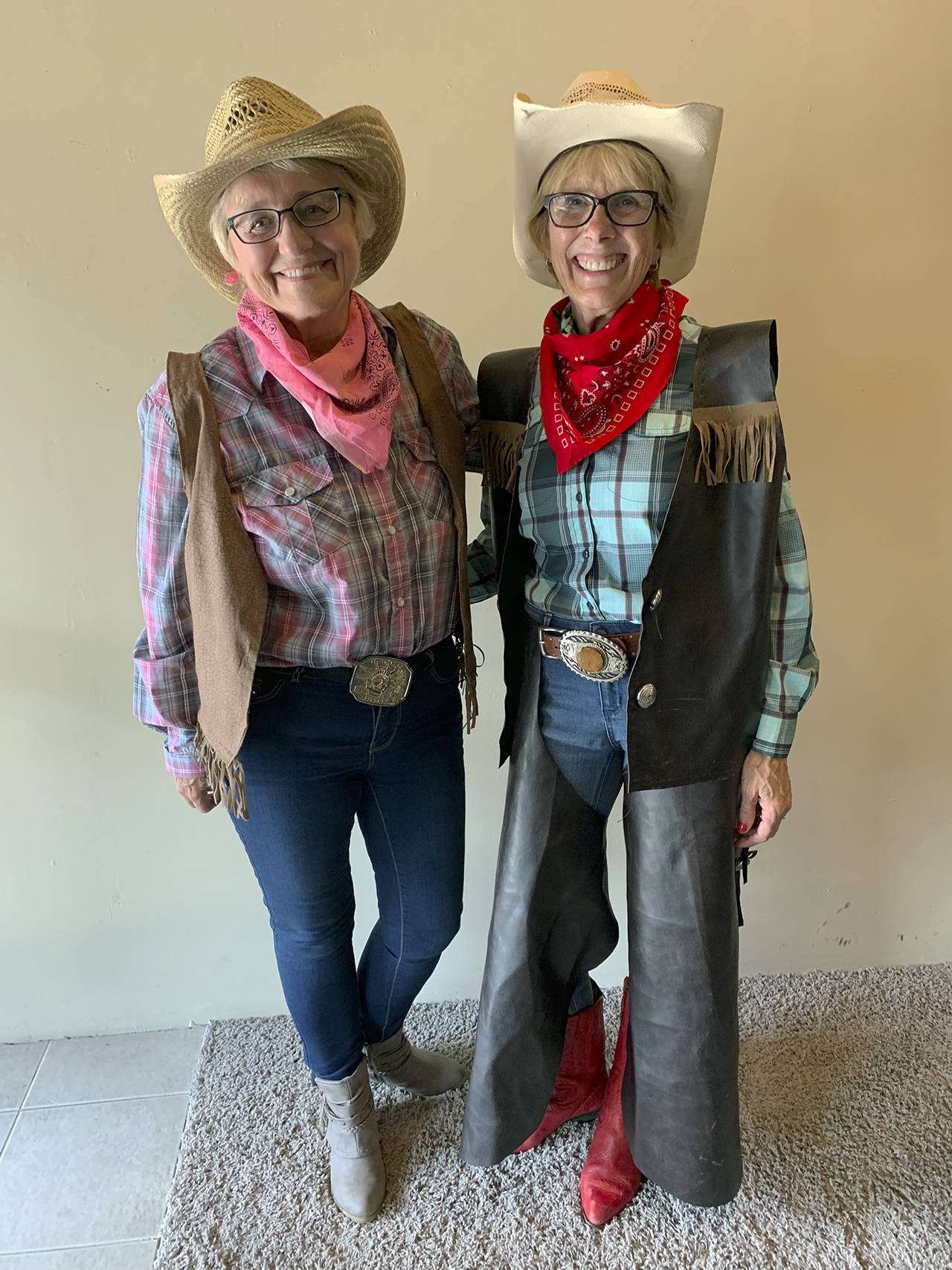 Kat Bryant | Grays Harbor News Group                                Co-organizers Bobbi McCracken, left, and Bette Worth will be in costume, of course, for Summerfest Goes West.