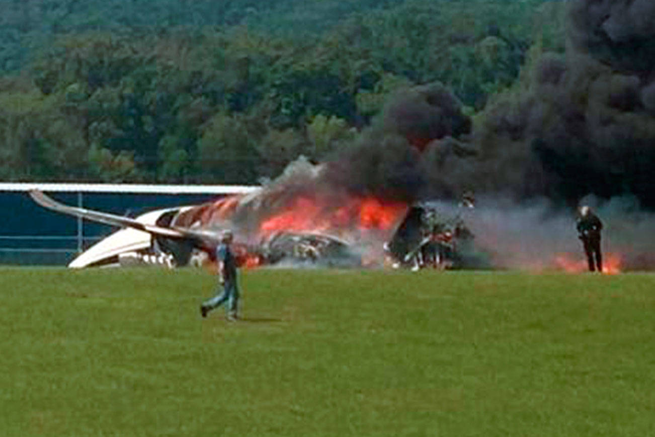 Dale Earnhardt Jr., family survive fiery plane crash in Tennessee — no injuries reported