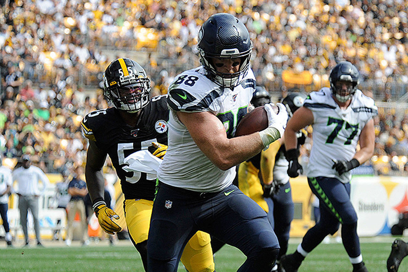 Seahawks tight end Will Dissly out for season unless ‘something miraculous happens’