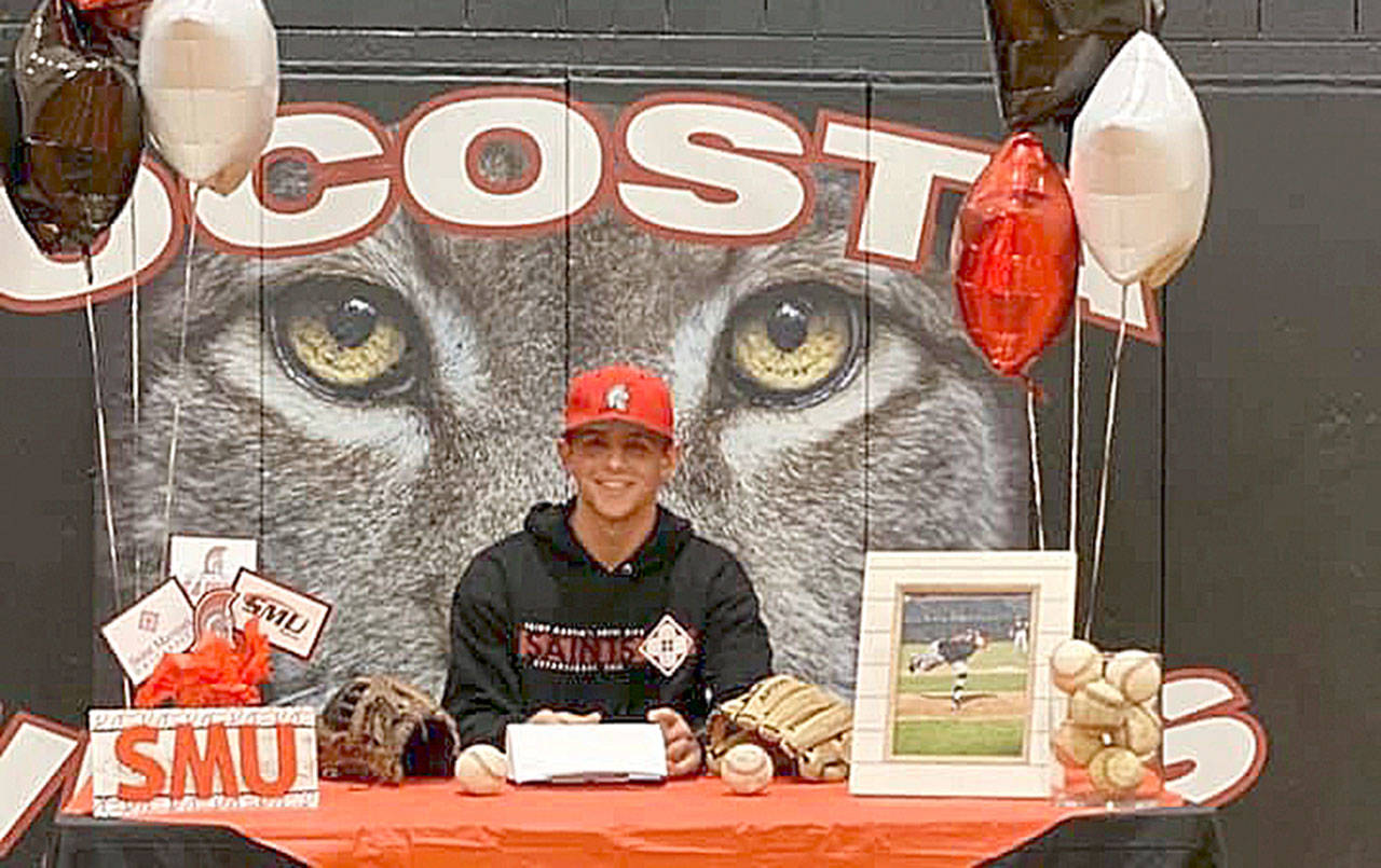 Ocosta High School senior Cole Hatton has signed a letter of intent to play baseball for St. Martins University in Lacey. (Submitted photo)