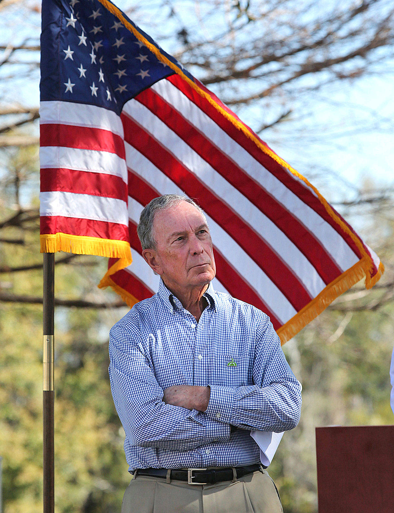 Former New York mayor Michael Bloomberg. (Joe Burbank/Orlando Sentinel)