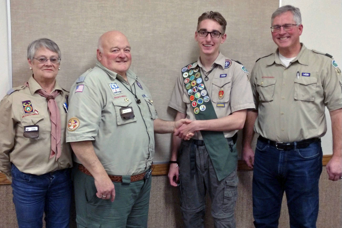 Two new Eagle Scouts