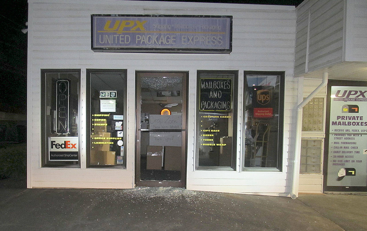 COURTESY ABERDEEN POLICE DEPARTMENT                                 Aberdeen Police have arrested an Aberdeen man after an investigation into the April 9 burglary of the UPX store on East Wishkah Street.