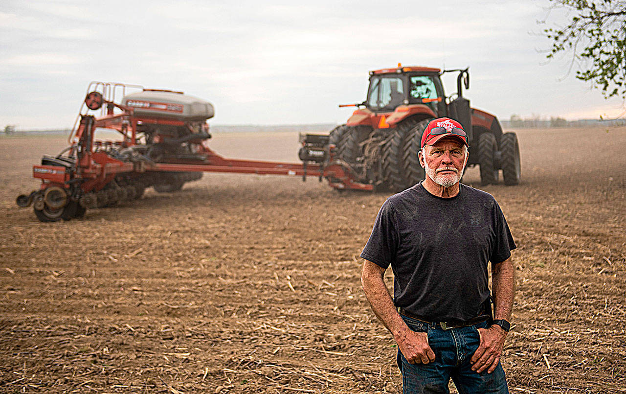 Misty Prochaska for Kaiser Health News                                Richard Oswald, a fifth-generation farmer, knows the mental stress of his livelihood. “I can cite time after time how it’s just depressing, and it is,” he says. “And you wish you’d listened to your dad and done something else.”