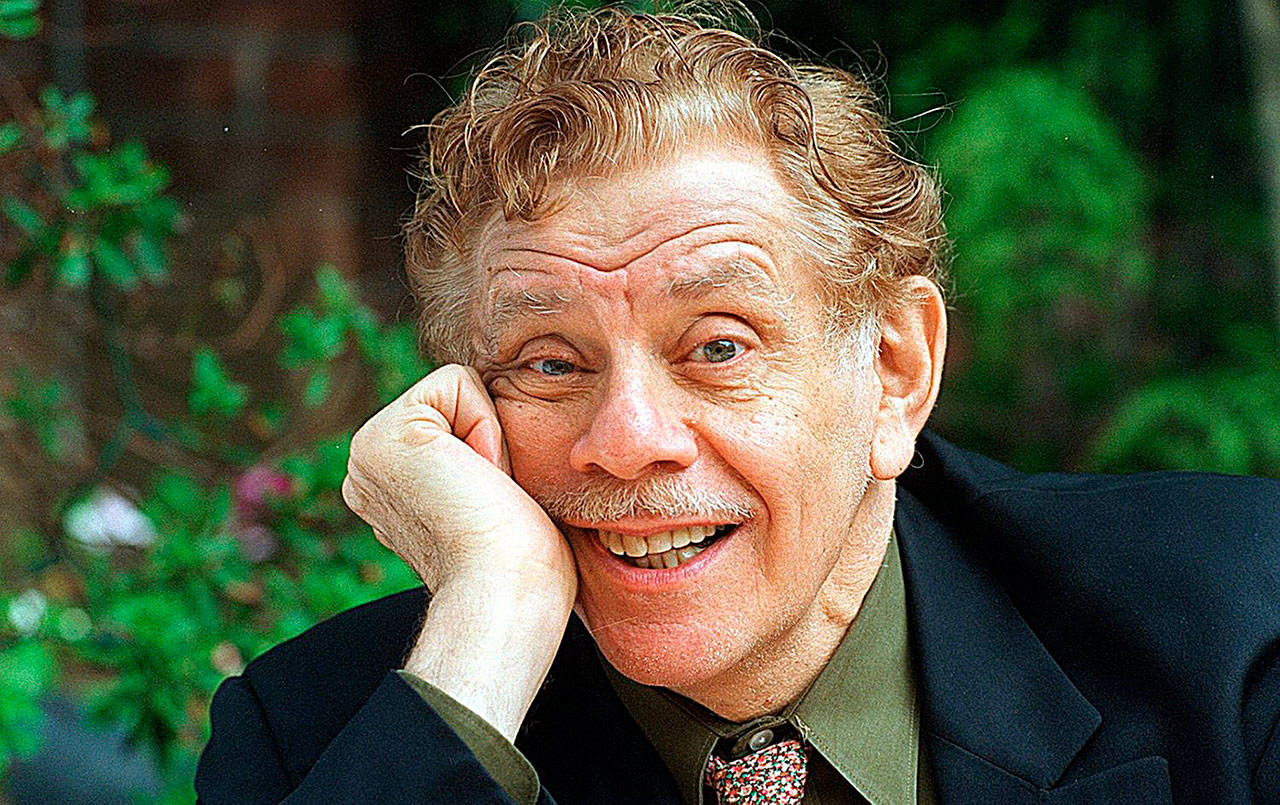 Actor-comedian Jerry Stiller photographed in Hollywood in 1994.
