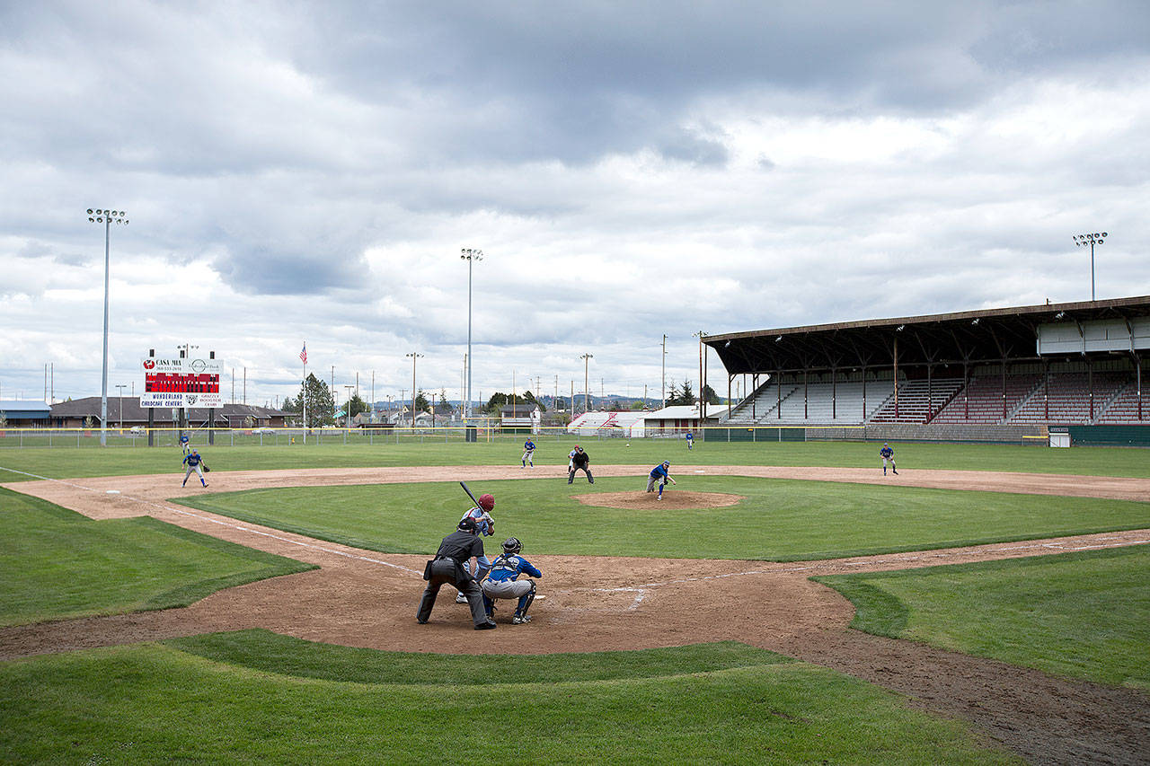 Olympic Stadium in Hoquiam has been home to minor league and independent pro baseball for decades, along with local youth, high school and junior college baseball games and tournaments. (Daily World file photo)