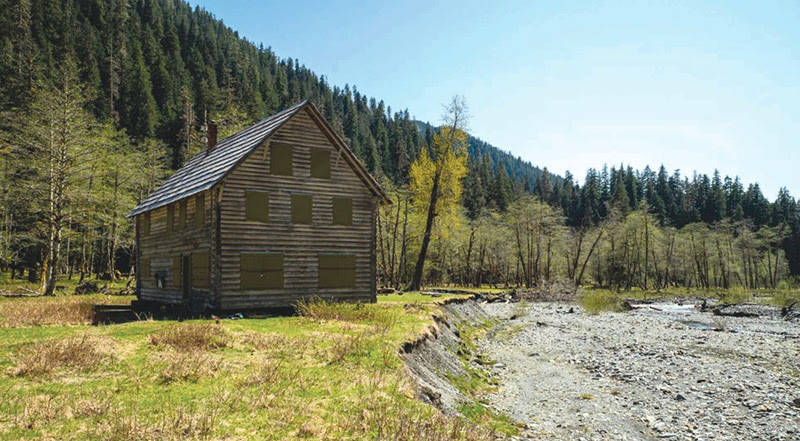 NPS Photo                                The National Park Service is recommending that the Enchanted Valley Chalet in Olympic National Park be dismantled and removed.