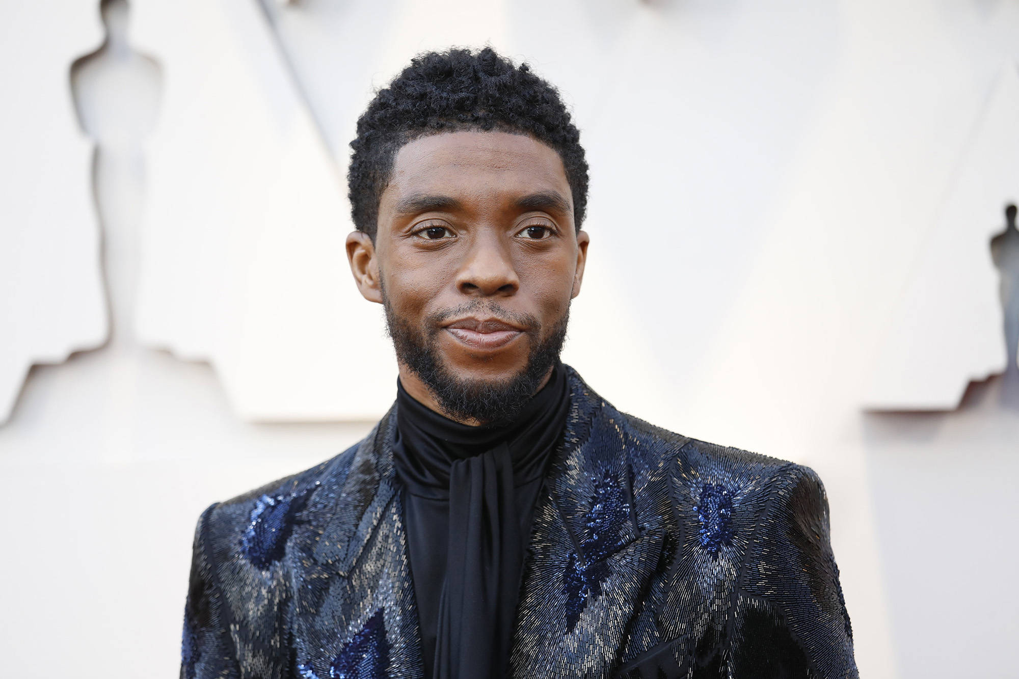 Jay L. Clendenin/Los Angeles Times/TNS                                Chadwick Boseman during arrivals at the 91st Academy Awards on February 24, 2019.