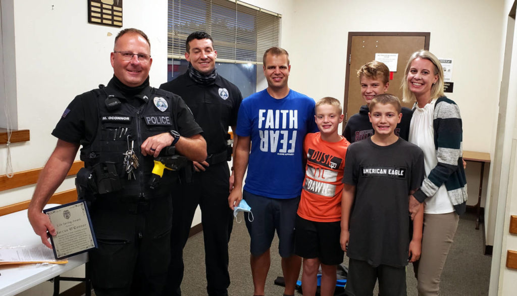 Montesano police officers honored for heroic actions The Daily World