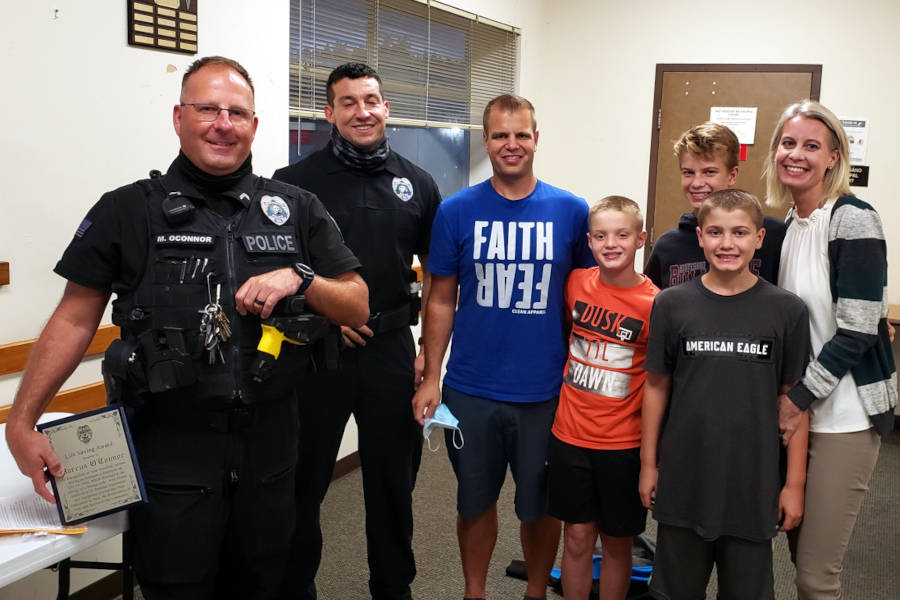 Montesano police officers honored for heroic actions The Daily World