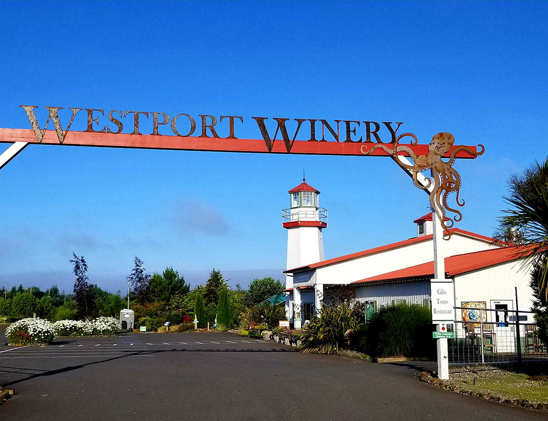 Look for the lighthouse to find Westport Winery Garden Resort, a great destination for all ages!