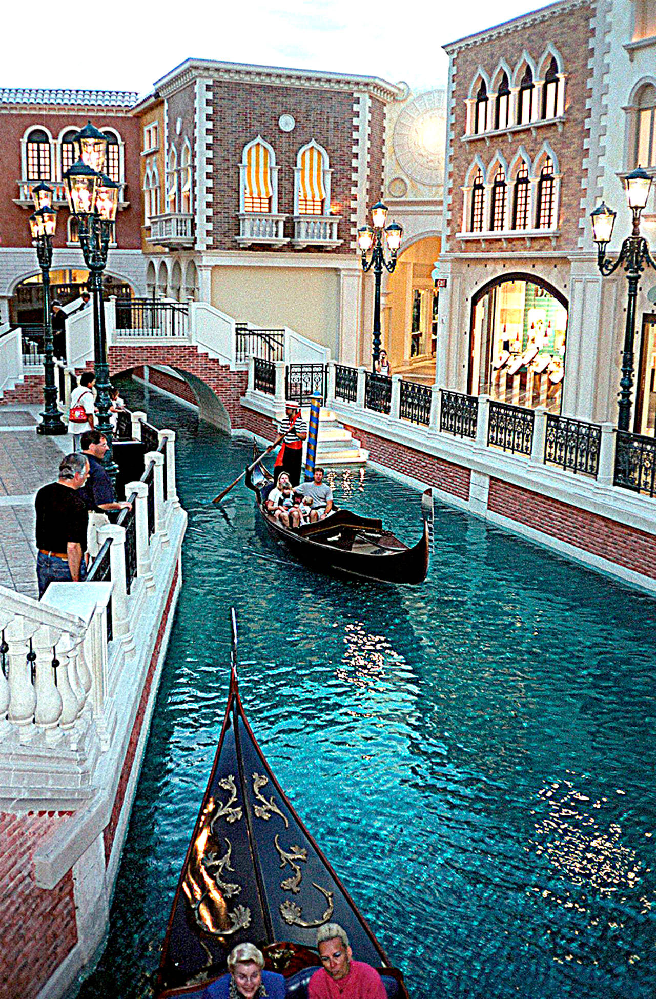 The $1.5 billion Venetian was among the most expensive hotels in the world when it opened in 1999. Eight years later, Casino magnate Sheldon Adelson added the Palazzo, a $1.8 billion adjacent resort with its own casino. (Howard Shapiro/Philadelphia Inquirer)