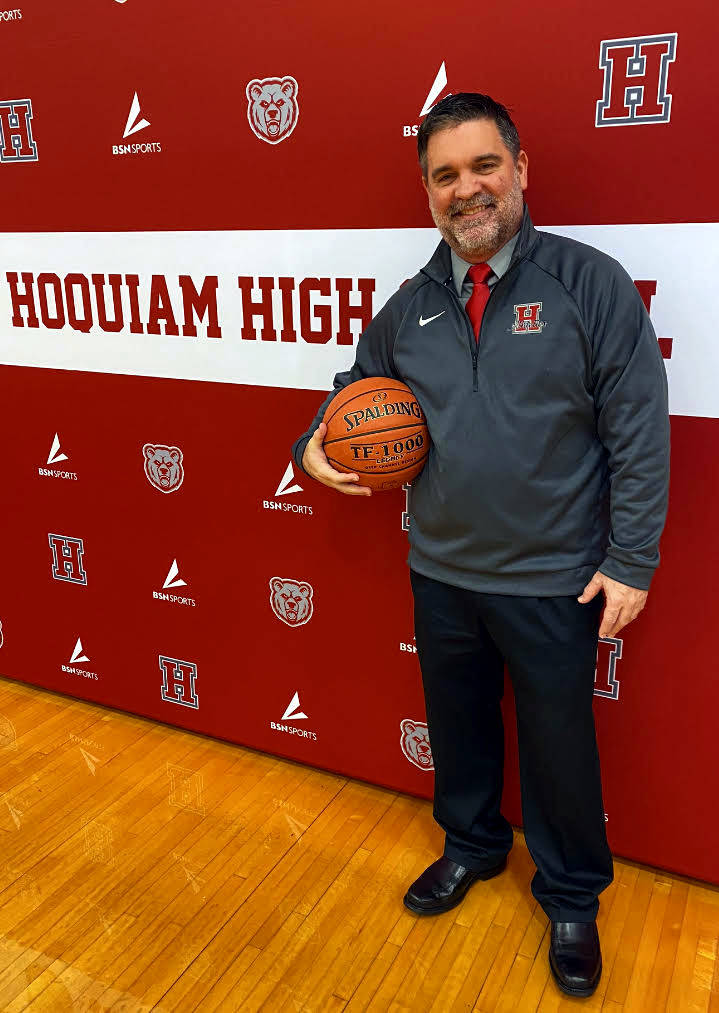 SUBMITTED PHOTO
Hoquiam High School announced on Friday it has hired Kyle Blumberg as boys head basketball coach.