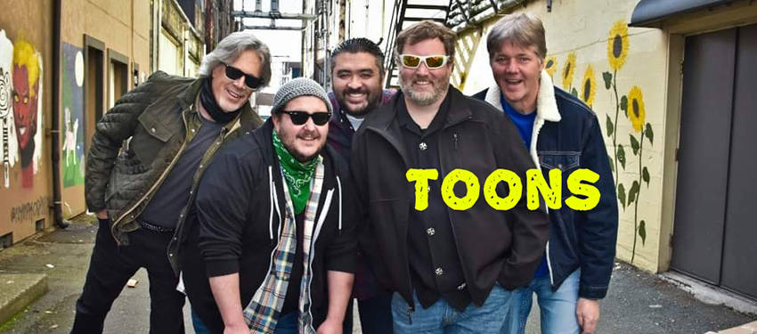 The Toons, featuring CD Scofield, Micah Jump, Kyle Baxter, Bill Brown and Wil Russoul, will perform March 5.