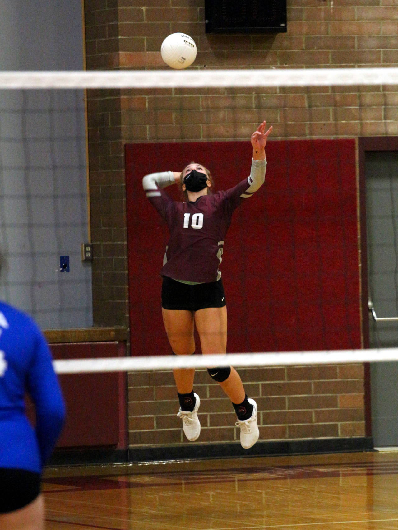 Montesano senior outside hitter Jessica Stanfield was named the 1A Evergreen League Most Valuable Player for the 2021 season. (Ryan Sparks | The Daily World)