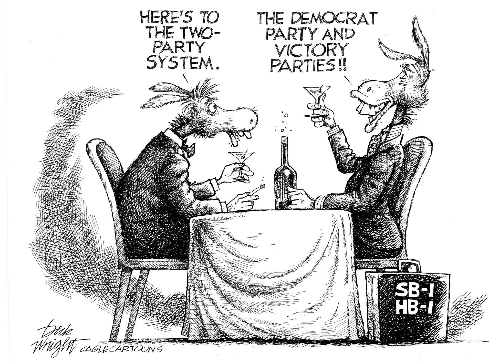 Dick Wright, PoliticalCartoons.com