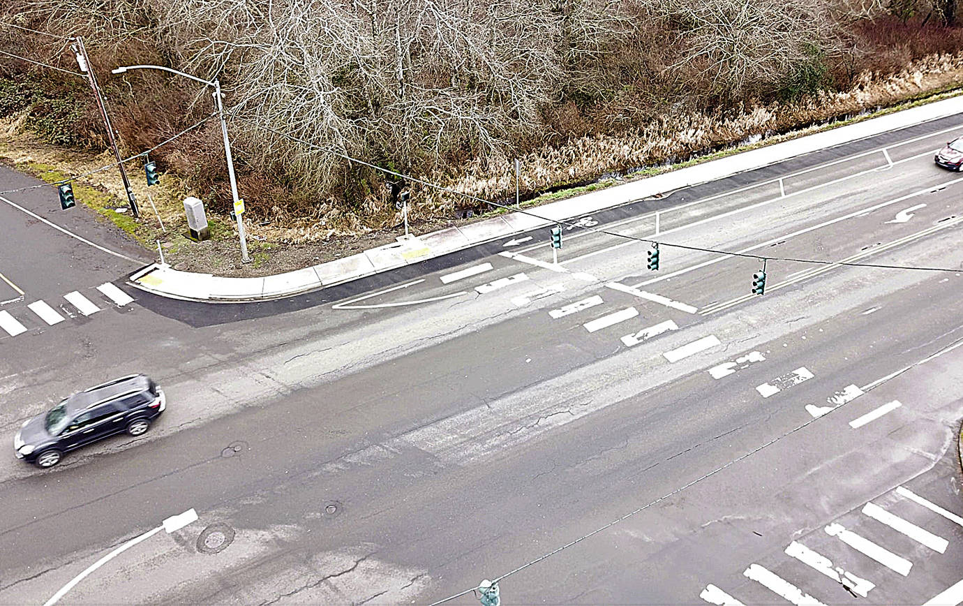 COURTESY STATE DEPARTMENT OF TRANSPORTATION 
The state says the light at South Boone Street and West Harriman Street is beyond its useful life and is proposing a roundabout for the intersection, near the Shoppes at Riverside.