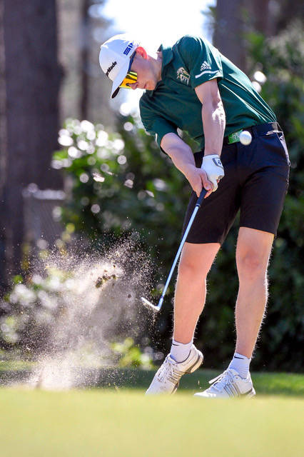 SUBMITTED PHOTO Timberline High School’s top golfer Trey Moss committed to play for Grays Harbor College this coming fall.