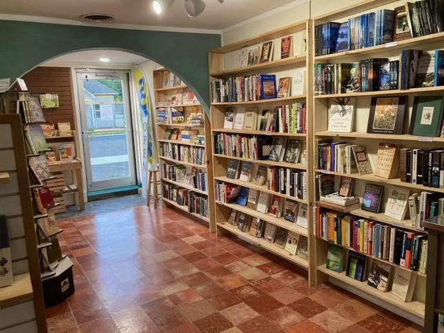 Harbor BOOKS in their new Hoquiam store. Photo provided by Melinda Einander