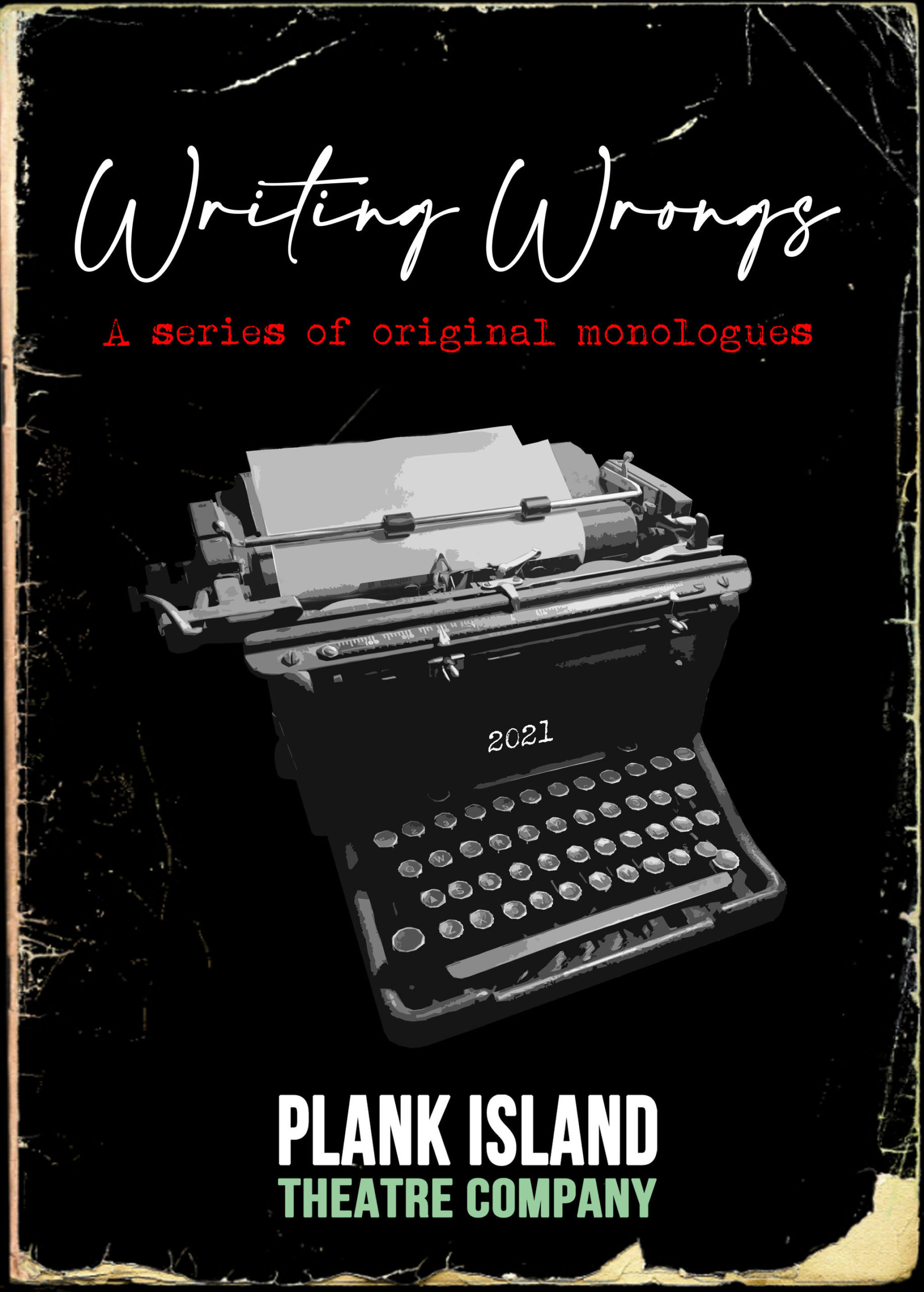 Auditions for Writing Wrongs begin May 24 
(Courtesy Photo)
