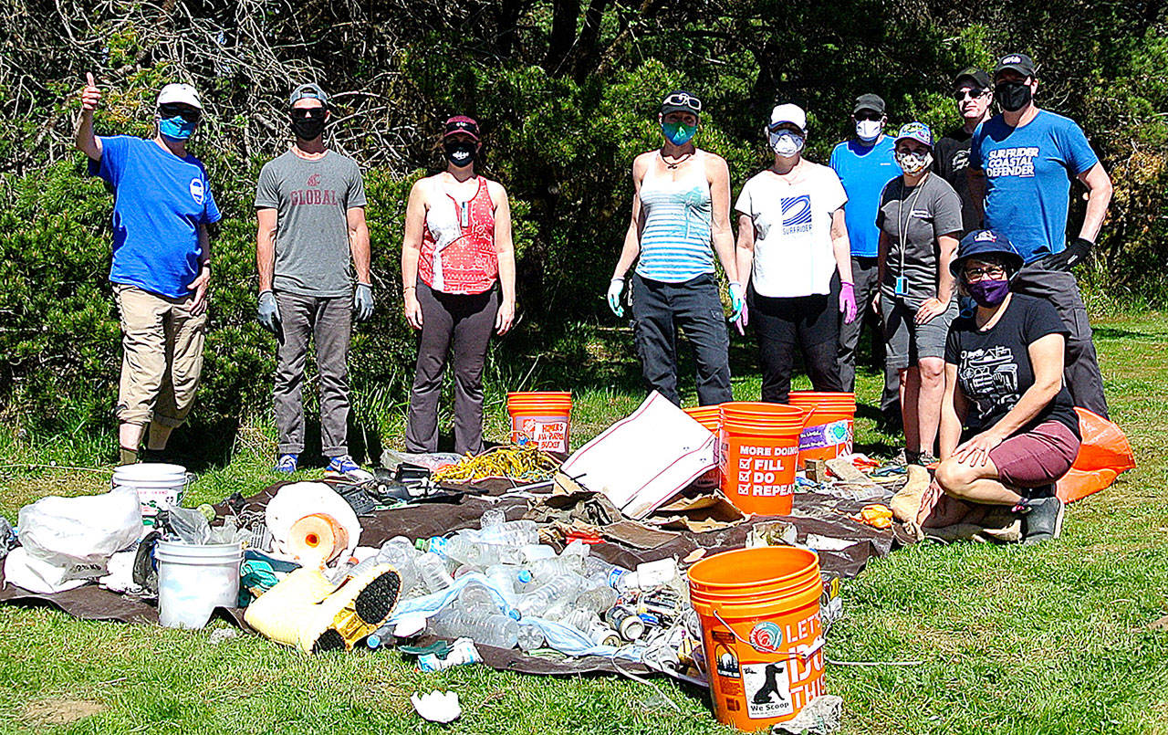 Courtesy Lee First, Twin Harbors Waterkeeper
Volunteers can help clean up the beach along Griffiths-Priday State Park in Copalis Beach Sunday, June 13. Twin Harbors Waterkeeper and the Olympia Surfriders are organizing the effort.