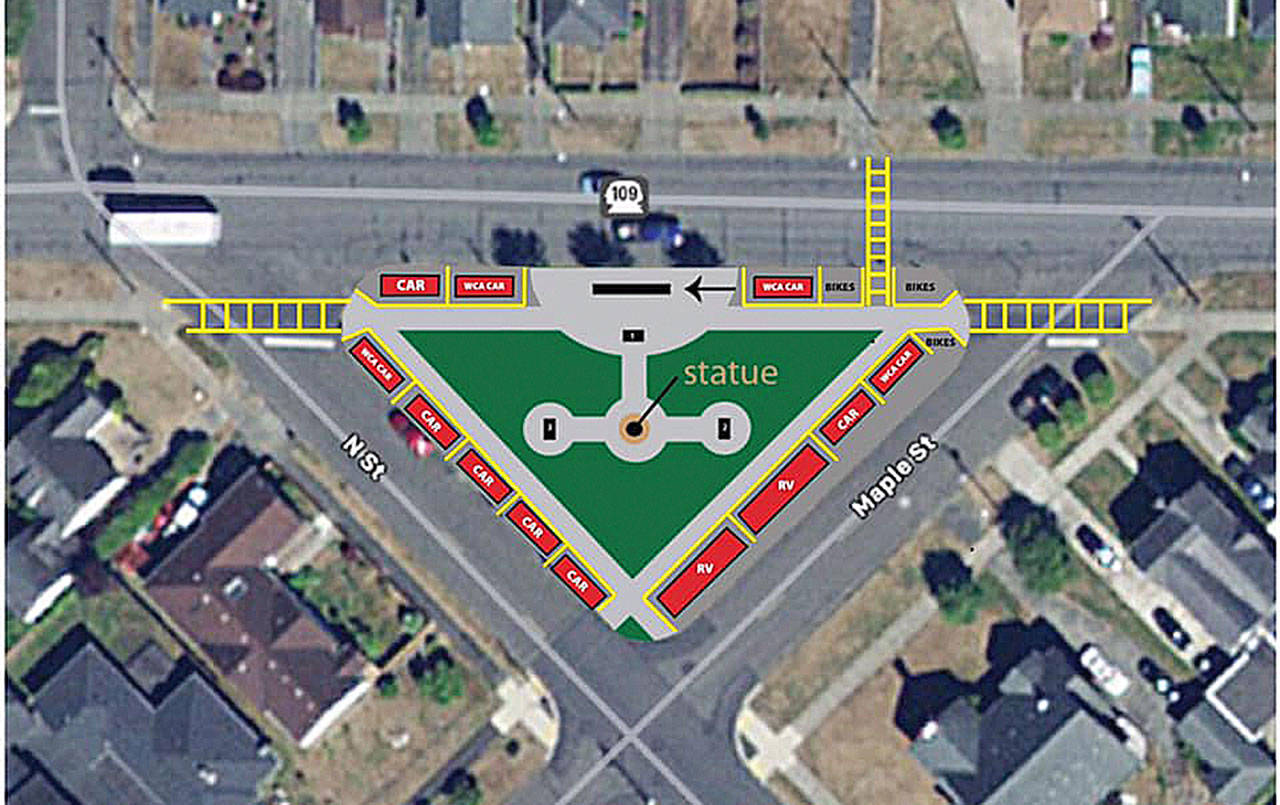 Courtesy Eldon Bargewell Foundation 
The current design for Delta Park in Hoquiam.