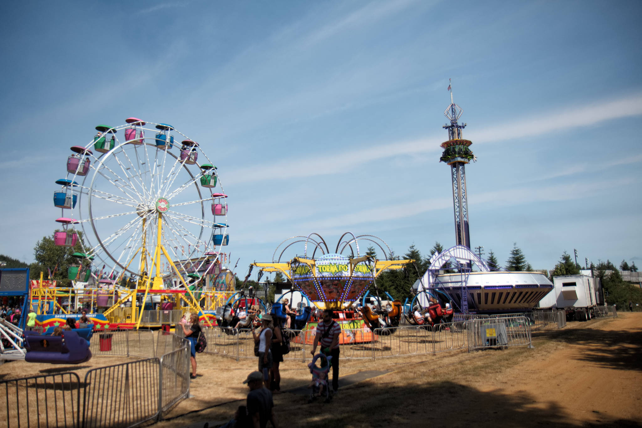RYAN SPARKS | THE DAILY WORLD The Grays Harbor County Fair began on Thursday and runs through the weekend.