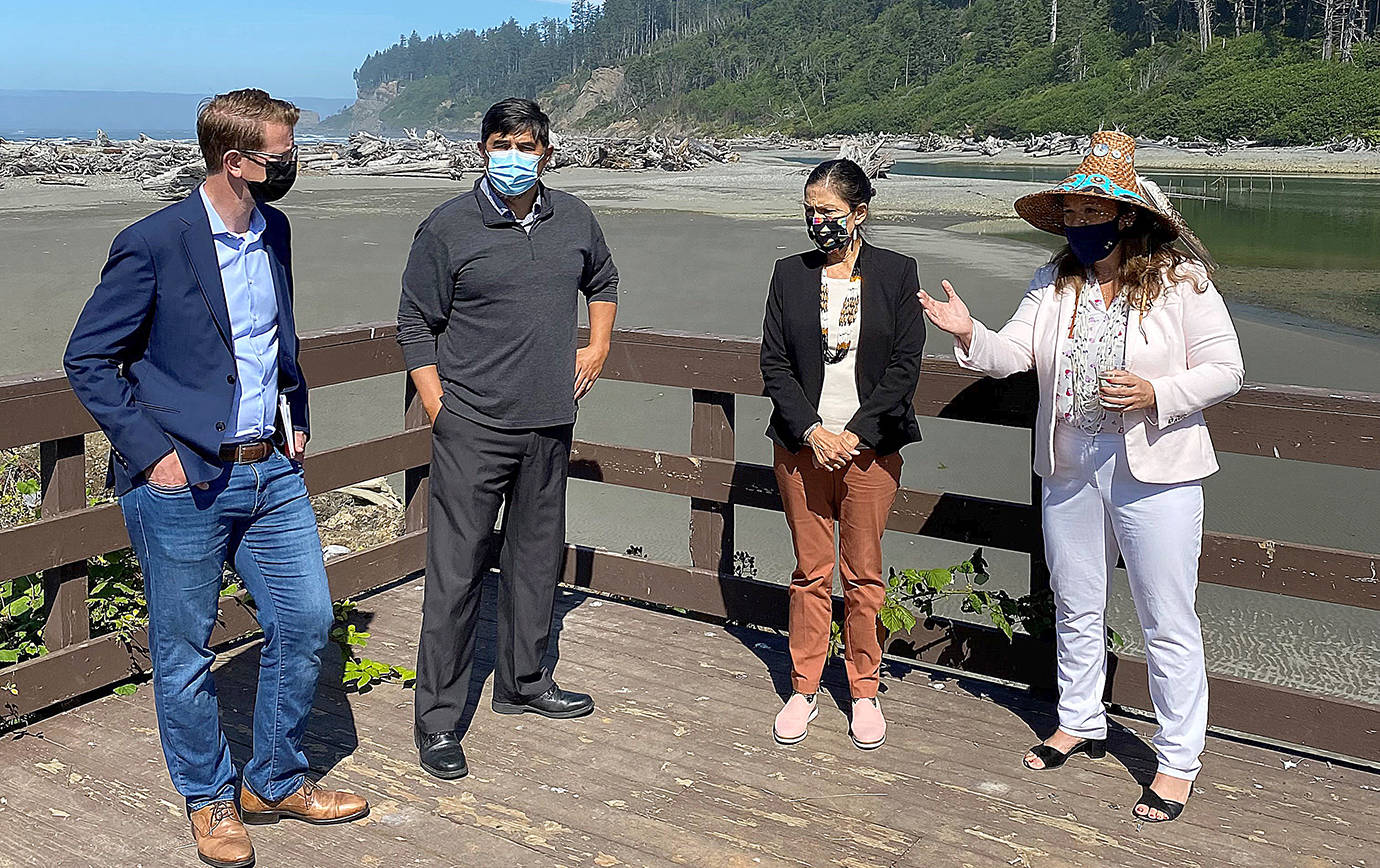 U.S. Secretary of the Interior visits Taholah The Daily World