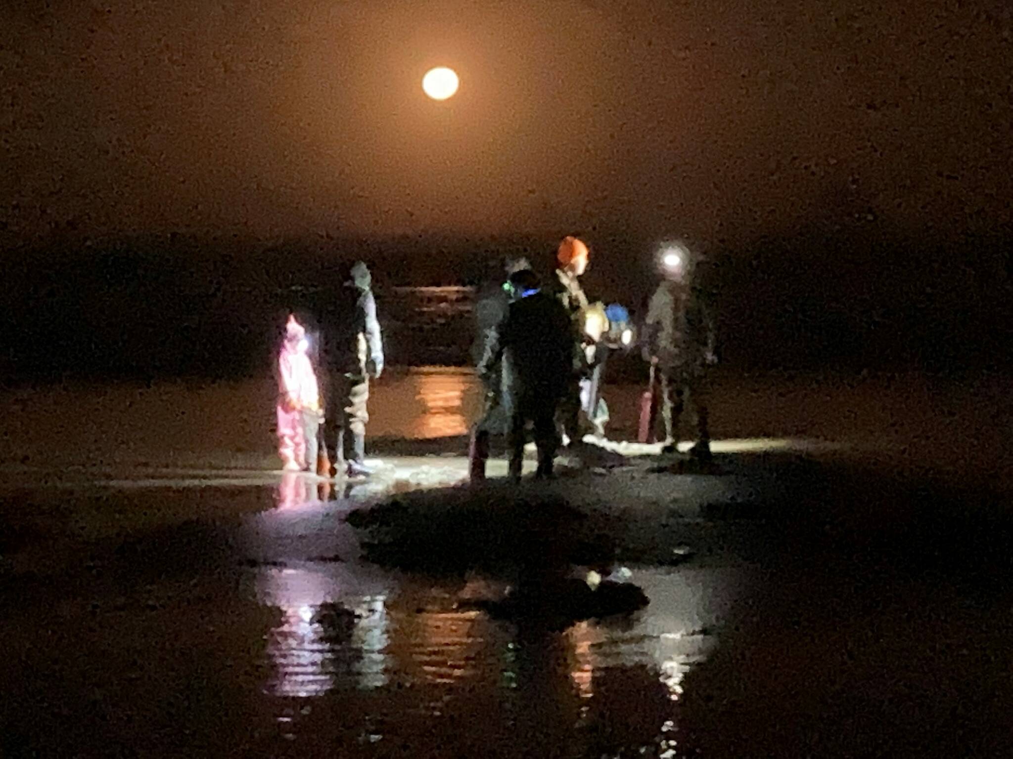 Courtesy of Department of Fish and Wildlife 
Diggers hit Twin Harbors Beach for a morning razor clam dig on Sept. 21, 2021. More than 1,300 diggers took just under 25,000 clams around the 7:20 a.m. minus tide.