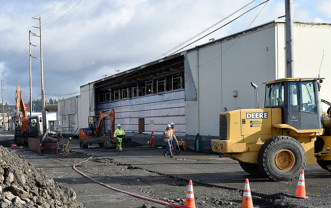 Courtesy of Quinault Indian Nation
The old WorkSource building at 511 W. Heron St. in Aberdeen is getting made over into a $20 million Quinault Indian Nation wellness clinic.