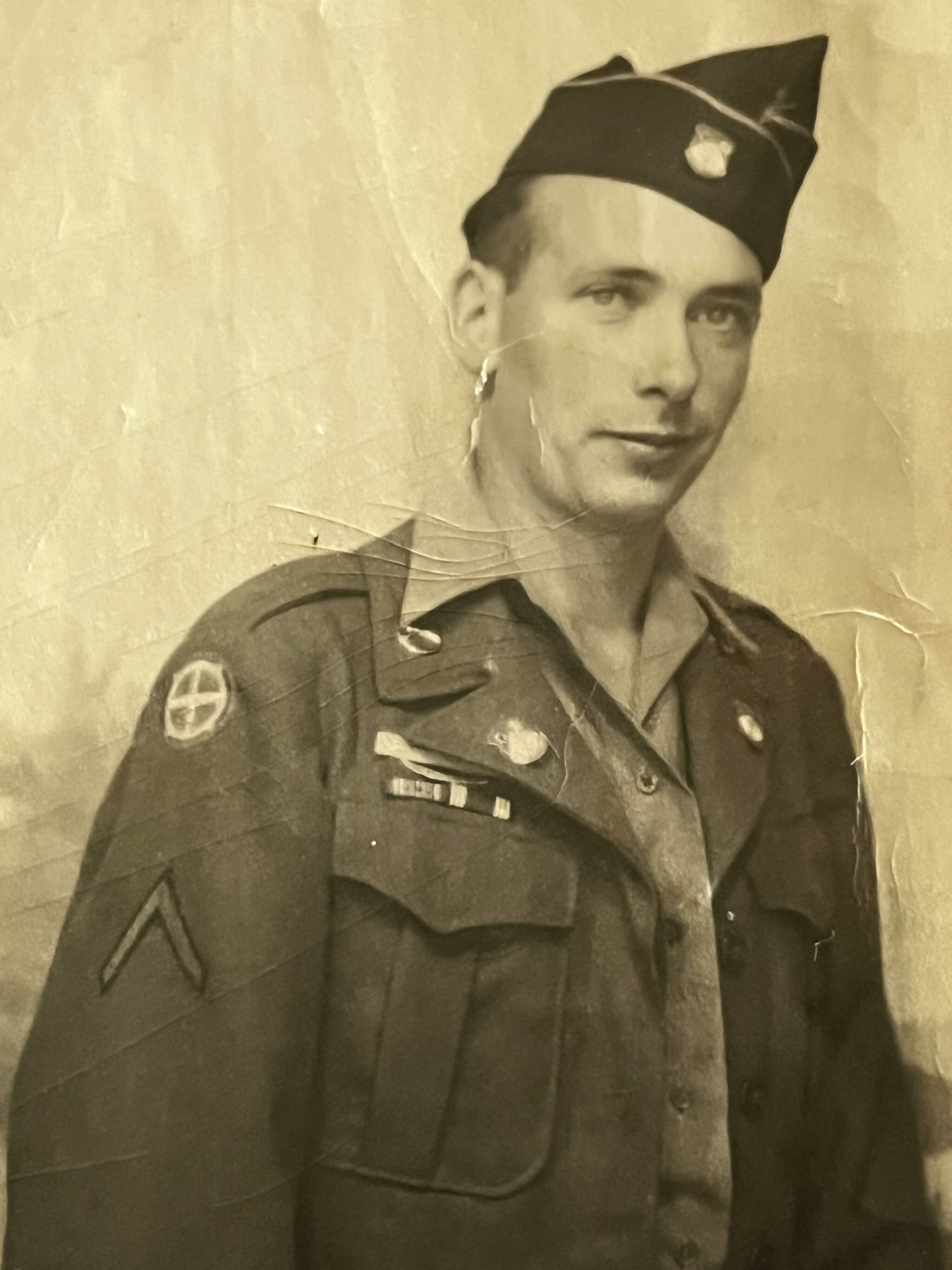 An undated photo of Pvt. First Class Harold Ralkey.