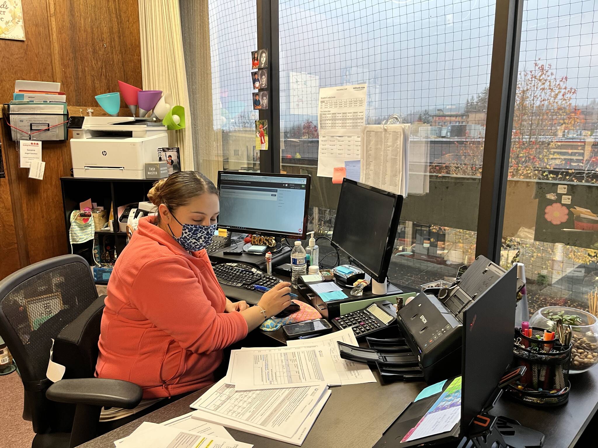 Susana Lopez, housing and community program manager at Coastal Community Action Program, is helping CCAP CEO Craig Dublanko in his efforts to get the word out to Grays Harbor County residents to call for an appointment if they are in need of rental and-or utility assistance.