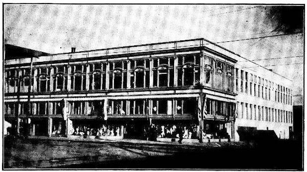 Submitted photo
The Livingston building at the SE corner of Heron and I streets where the Shafer Bowling and Billiard Parlors opened for business on Dec. 8, 1915. Most will remember the site as the location of the Smoke Shop parking lot.