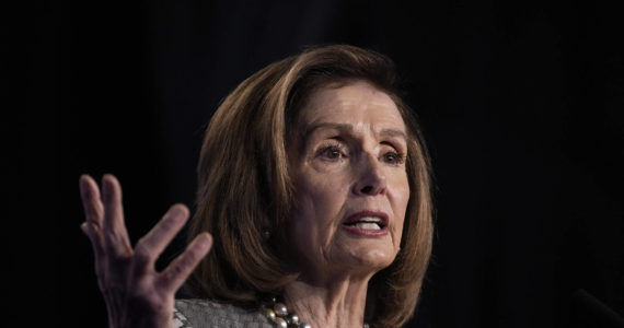 Speaker of the House Nancy Pelosi, D-Calif., on April 5, 2022, in Washington, D.C. Drew Angerer | Getty Images | TNS | File Photo