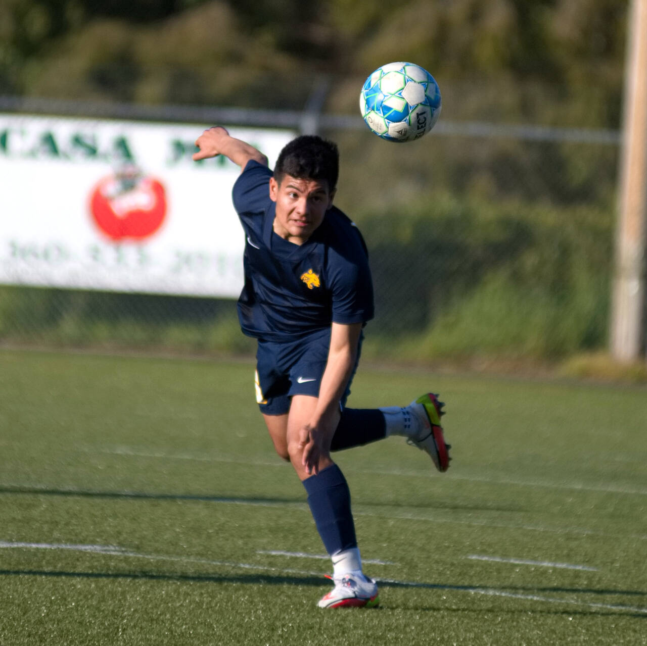 DAILY WORLD FILE PHOTO
Aberdeen junior defender Alan Avalos was one of three Bobcats named to the 2A Evergreen Conference All-League First Team on Monday.