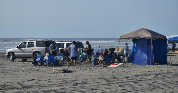 Allen Leister | The Daily World
With weather temperatures expected to climb near the 70-degree mark with mostly sunny conditions in Ocean Shores, as well as in the mid-60s in Westport, hangout spots like Chance A La Mer Beach should be packed during Labor Day weekend.