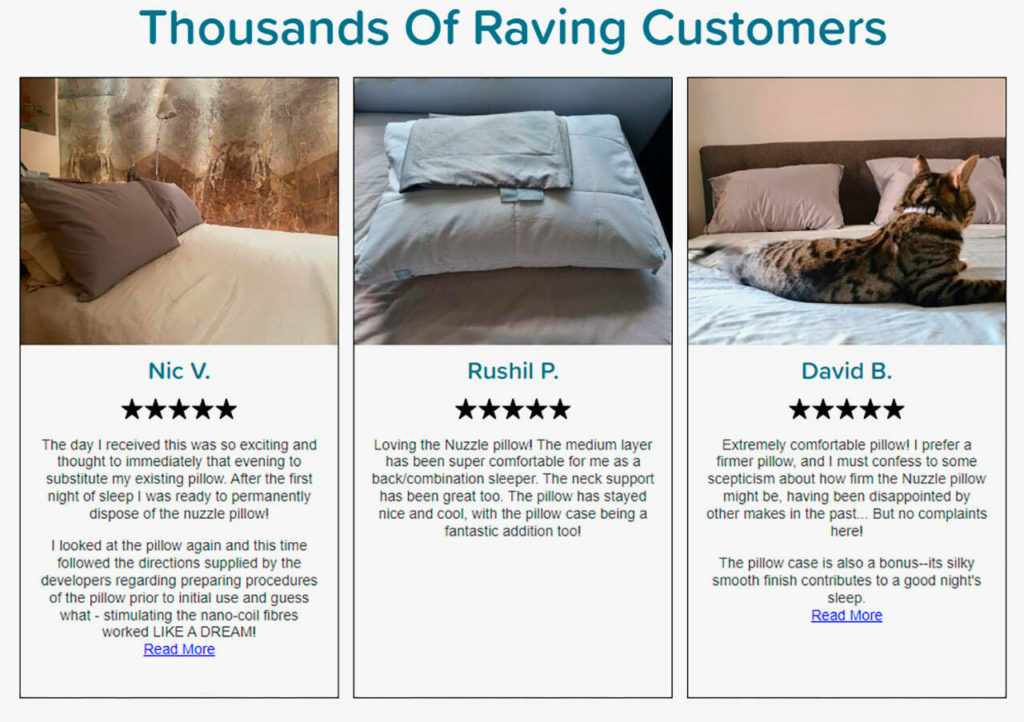 The Nuzzle Pillow Reviews Does It Work? The Daily World