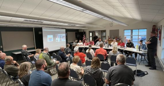 Matthew N. Wells | Daily World
There was a meeting on Wednesday, Sept. 7, 2022, where local city officials spoke about the importance of a Central Grays Harbor Regional Fire Authority for the cities of Aberdeen, Hoquiam, and Cosmopolis.