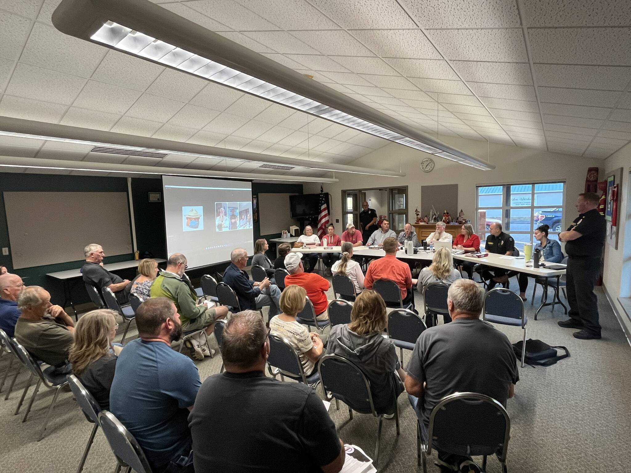 Matthew N. Wells | Daily World
There was a meeting on Wednesday, Sept. 7, 2022, where local city officials spoke about the importance of a Central Grays Harbor Regional Fire Authority for the cities of Aberdeen, Hoquiam, and Cosmopolis.