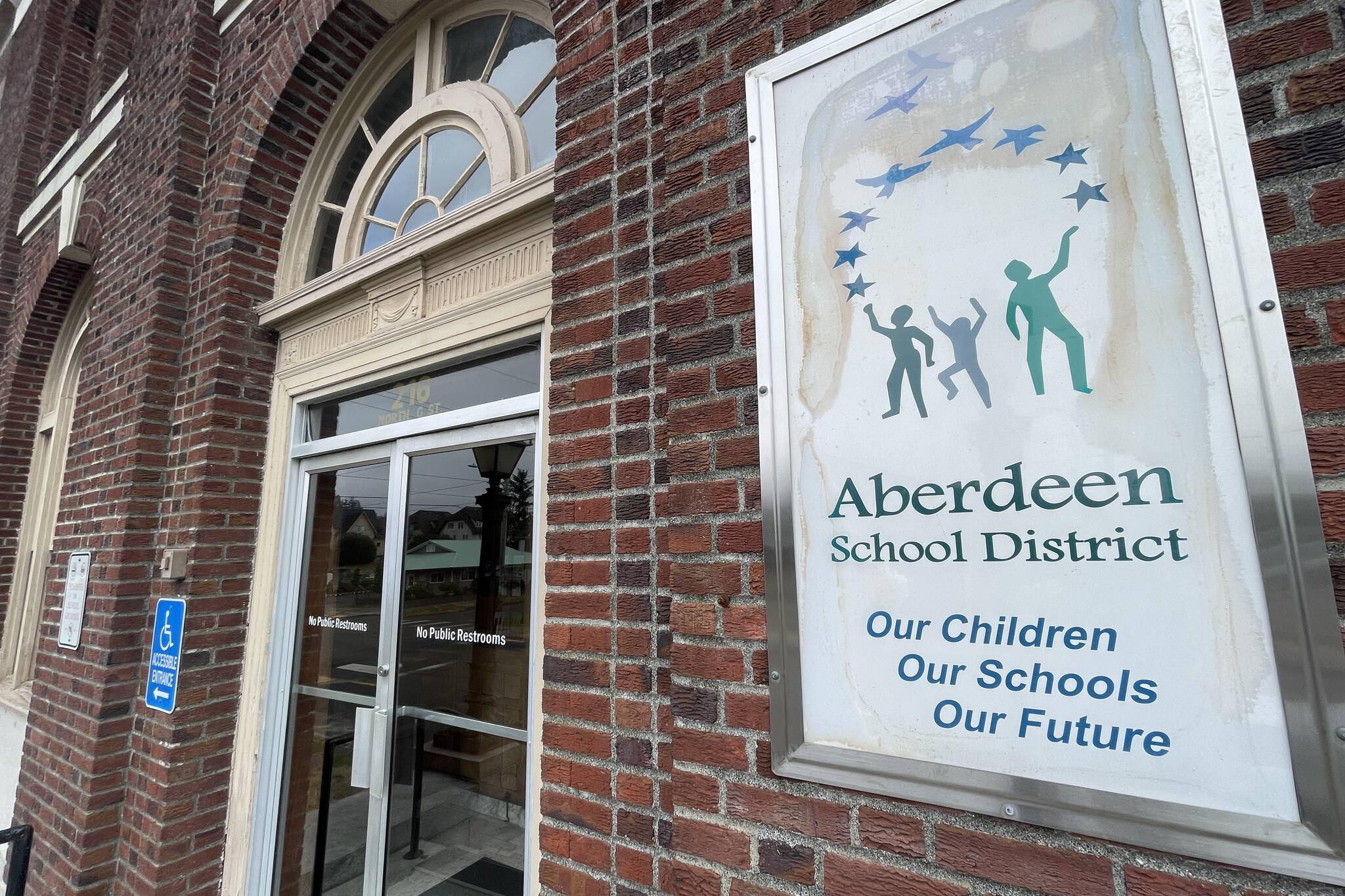 The Aberdeen School District had a shutdown Monday following a threat of violence made on social media, and one boy was arrested in connection with the case. (Michael S. Lockett / The Daily World)